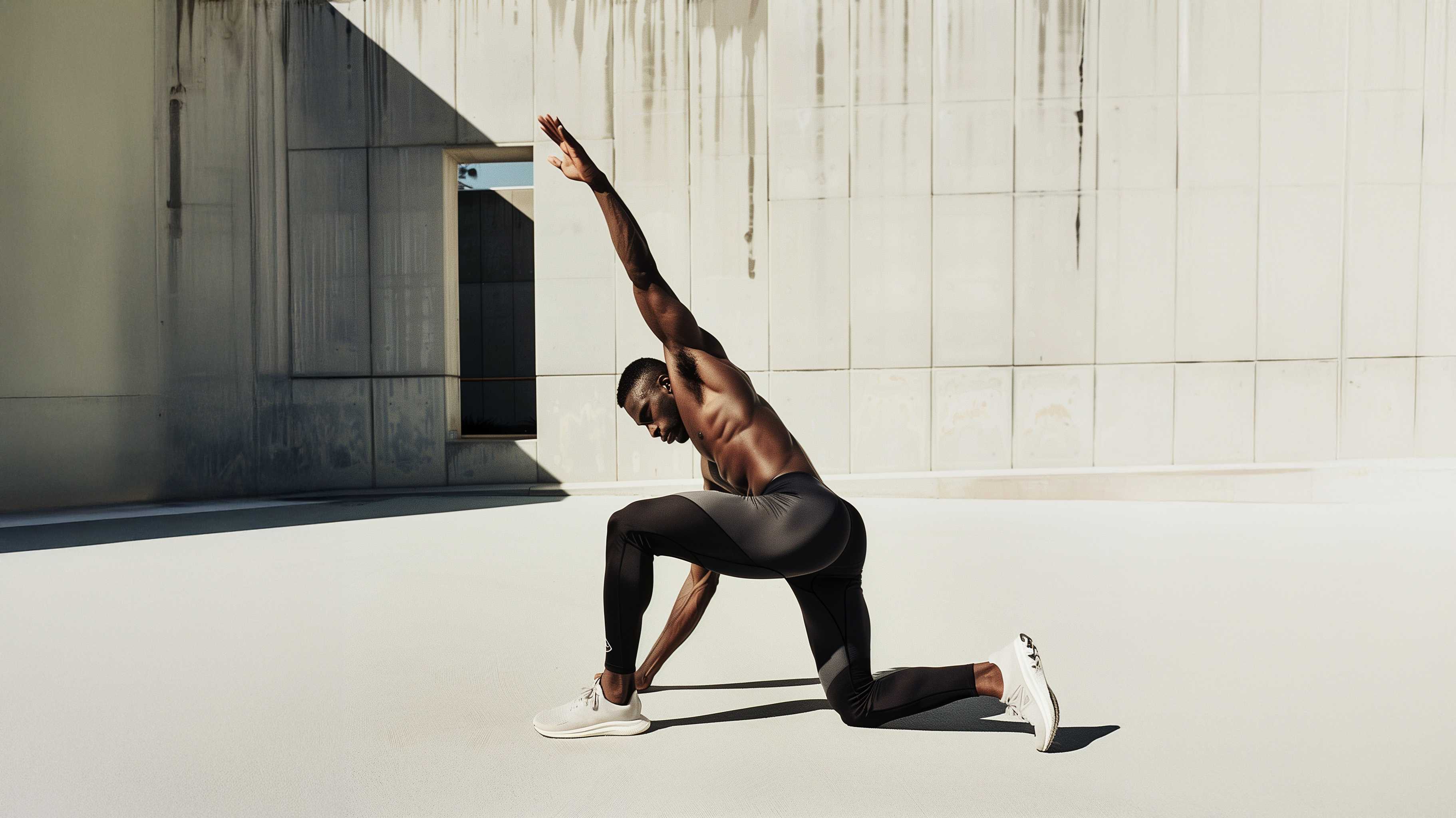Man exercising after taking holistisupplements